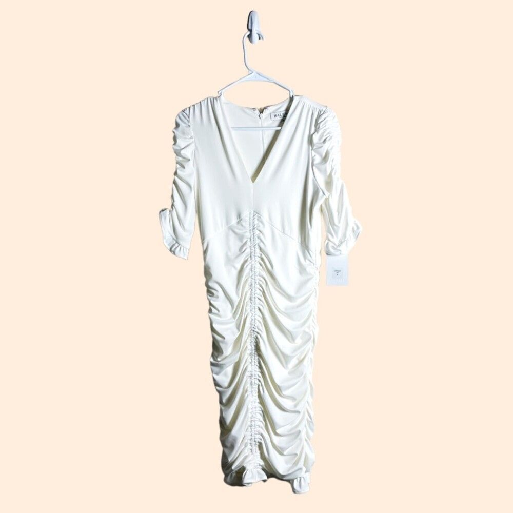 Hale Bob Ruched Mini Dress